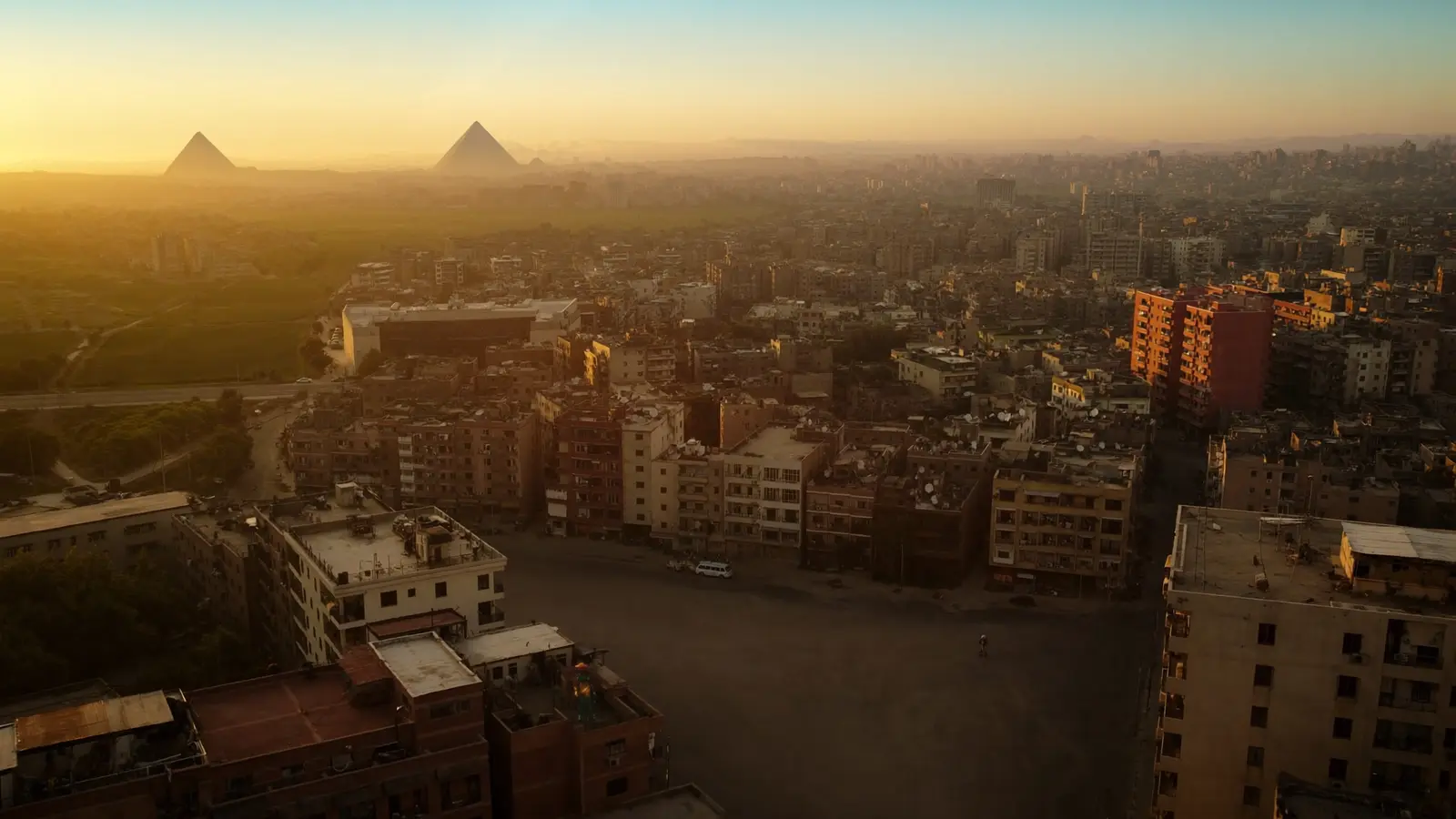 Cairo, Egypt at golden hour