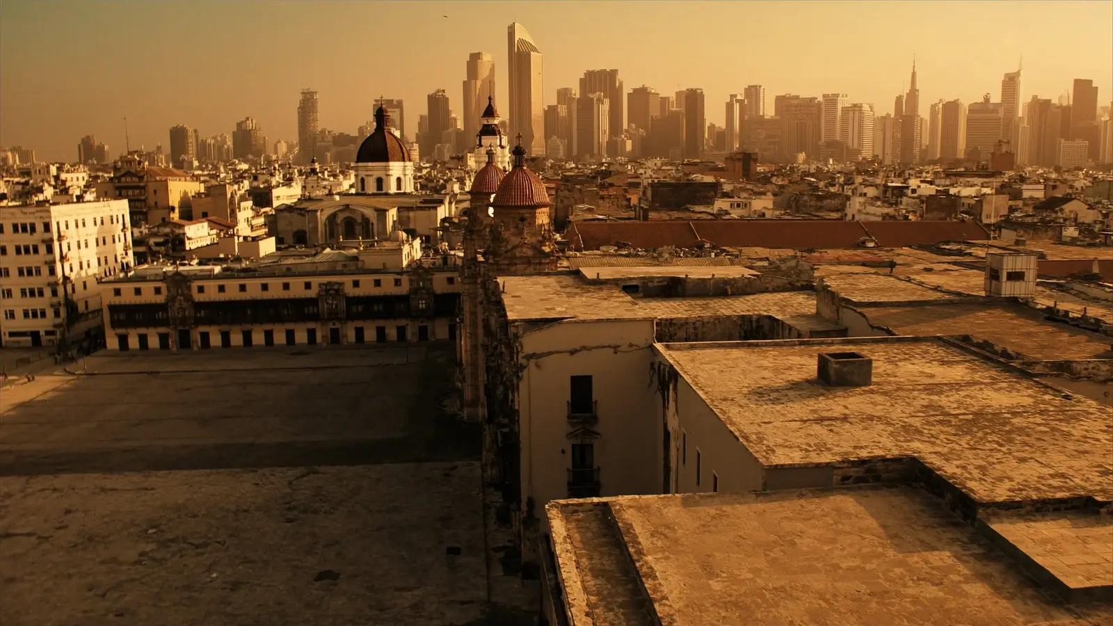 Lima, Peru at golden hour
